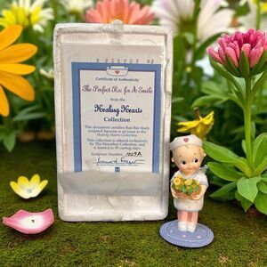 Vintage Kewpie Nurse Figurine Healing Hearts Collection "Perfect RX for a Smile"